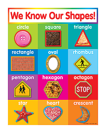 Scholastic Shapes Chart