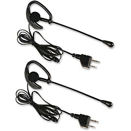 Midland Wired Over-The-Ear Earset, AVP-1 PTT, Black