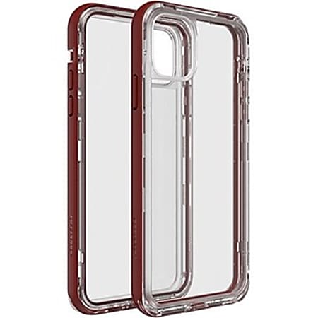 LifeProof NËXT Case For iPhone 11 Pro Max - For Apple iPhone 11 Pro Max Smartphone - Raspberry Ice, Clear - Dirt Proof, Snow Proof, Drop Proof, Dust Proof, Debris Proof