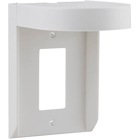 Bluelounge SocketStation Mounting Shelf for Smartphone, Hub, Speaker, Electric Toothbrush - White - 3 lb Load Capacity - 1 Each