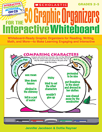 Scholastic 50 Graphic Organizers For The Interactive Whiteboard