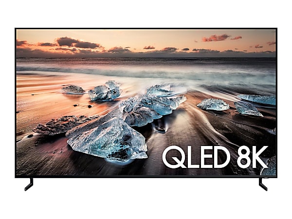 Samsung QN55Q900RBF - 55" Diagonal Class (54.5" viewable) - Q900 Series LED-backlit LCD TV - QLED - Smart TV - 8K 7680 x 4320 - HDR - Quantum Dot - black