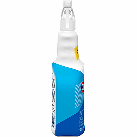 CloroxPro Anywhere Daily Disinfectant and Sanitizer - 32 fl oz (1 quart) - 432 / Pallet - Fume-free, Residue-free, Antibacterial - Clear
