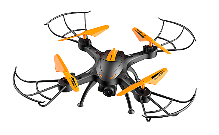Braha Industries SkyDrones S4300 Live Streaming Drone OrangeBlack