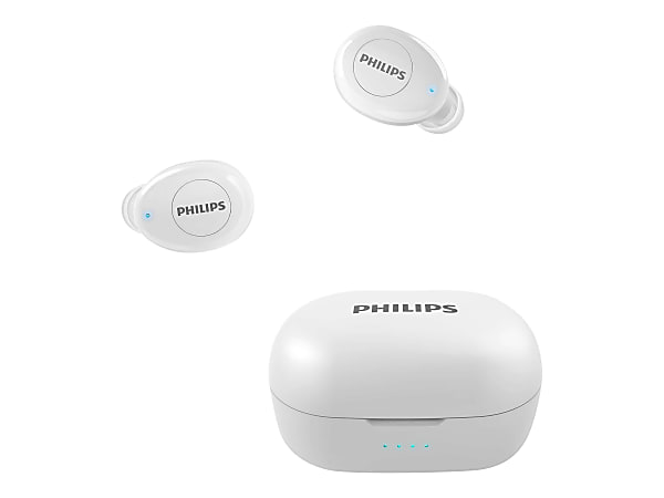 Philips TAT2205WT True wireless earphones with mic in ear