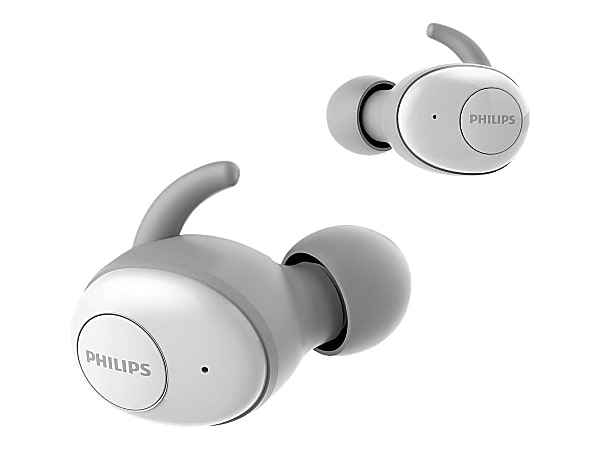 Philips UpBeat TAT3215WT - True wireless earphones with mic - in-ear - Bluetooth - white