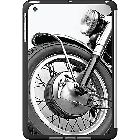 OTM iPad Mini Black Matte Case Rugged Collection, Motorcycle - For Apple iPad mini Tablet - Motorcycle - Black - Matte