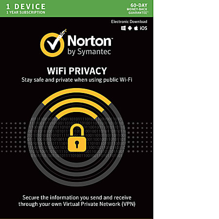 Norton™ WiFi Privacy VPN- 1 Device