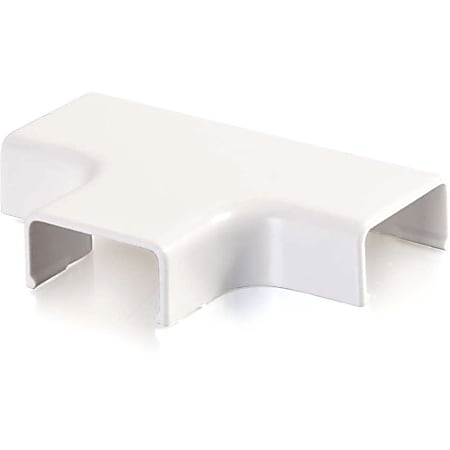 C2G Wiremold Uniduct 2700 Tee - White - White - Polyvinyl Chloride (PVC)