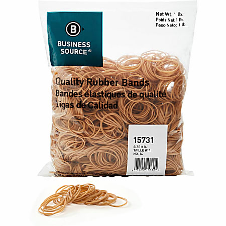 Business Source Quality Rubber Bands - Size: #30 - 2