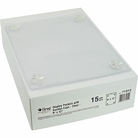 C-Line Heavyweight Display Pocket - 15 / Box - 9
