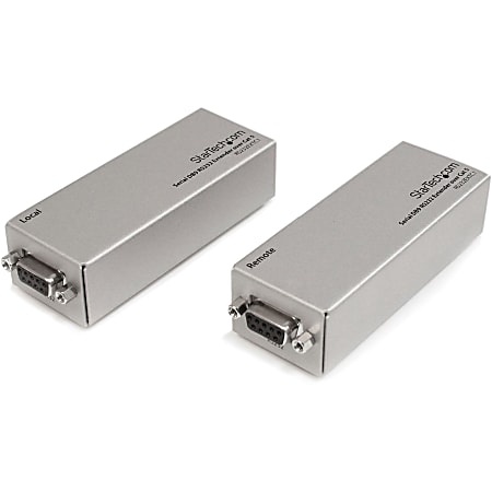 StarTech.com Serial DB9 RS232 Extender over Cat 5 - Up to 3300 ft (1000 meters) (RS232EXTC1) - Serial port extender - over CAT 5 - up to 0.6 miles - for P/N: ICUSB232SM3, SVA9M2NEUA