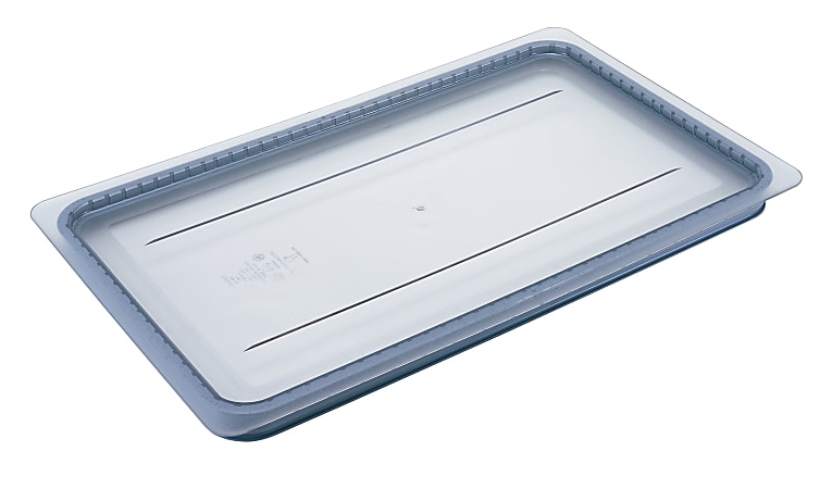 Cambro Camwear GN 1/1 GripLids, Clear, Set Of 6 Lids