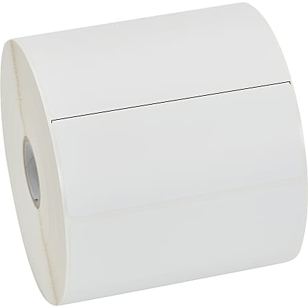 Zebra Label Paper, U82577, 4" x 1 1/2" Direct Thermal Zebra Z™Select 4000D, 1" Core