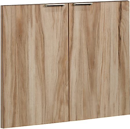 Sauder® Portage Park Door Pack For 2-Shelf Bookcase, 26-1/6” x 14-1/6”, Kiln Acacia, Set Of 2 Doors