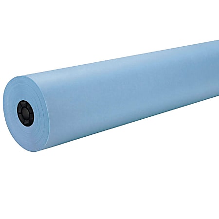 Pacon® Tru-Ray Art Paper Roll, 36" x 500', Sky Blue