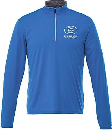 Vega Tech Mens Quarter Zip Pullover Office Depot