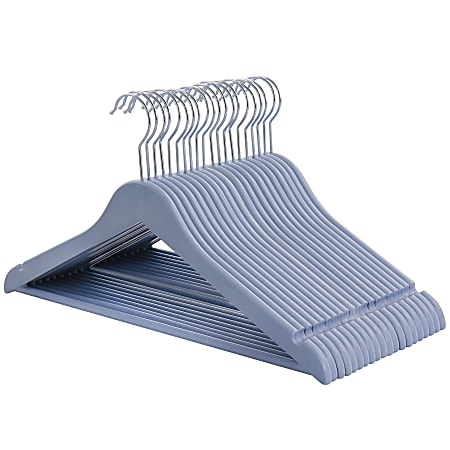 Trademark Home Plastic Coat Hangers 10-Pack 82-5523 - The Home Depot