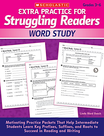 Scholastic Extra Practice For Struggling Readers: Word Study