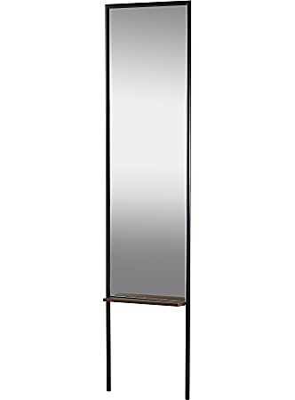 Adesso® Monty Rectangular Leaning Mirror, 65-1/8”H x 15”W