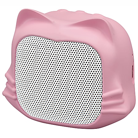 iLive Animal Cat Bluetooth® Speaker, Pink