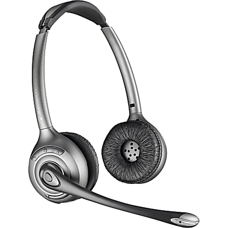 Plantronics Over-the-head Headset (CS520-XD) - Stereo - Wireless - DECT 6.0 - Over-the-head - Binaural - Supra-aural