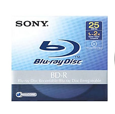 Sony BNR25A 6x BD-R Media