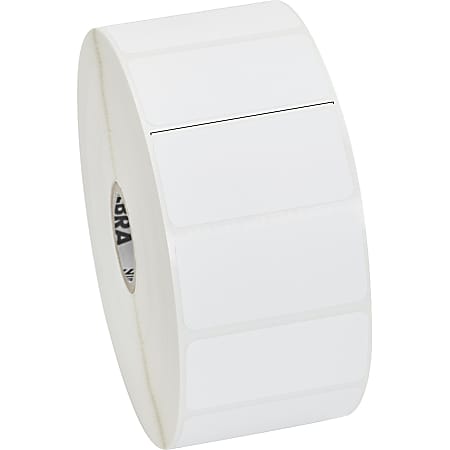 Zebra Z™ Perform 2000D Direct Thermal Labels, 2" x 1", 2340 Labels Per Roll, Box Of 6 Rolls