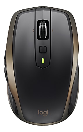 Logitech® MX Anywhere 2 Wireless Mobile Mouse, Meteorite, 910-005229