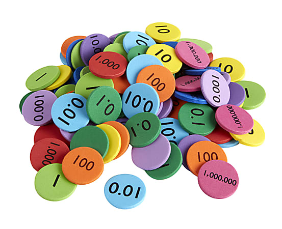 Office Depot® Brand Place Value Discs, Pre-K, Assorted