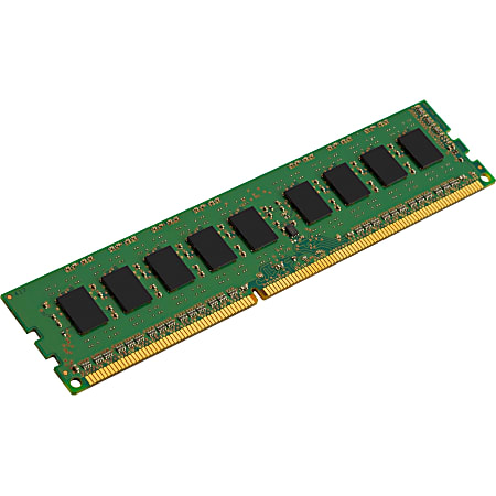 Kingston 4GB DDR3 SDRAM Memory Module - For Desktop PC - 4 GB (1 x 4 GB) - DDR3-1333/PC3-10600 DDR3 SDRAM - Non-ECC - Unbuffered - 240-pin - DIMM