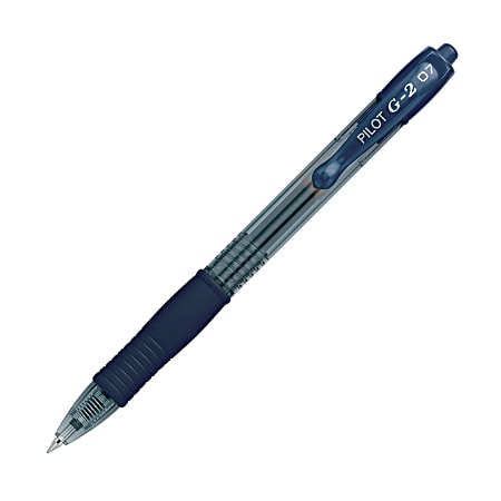 Pilot Blue Pilot G2 Fine Point Gel Pen Two Pack 0.7mm