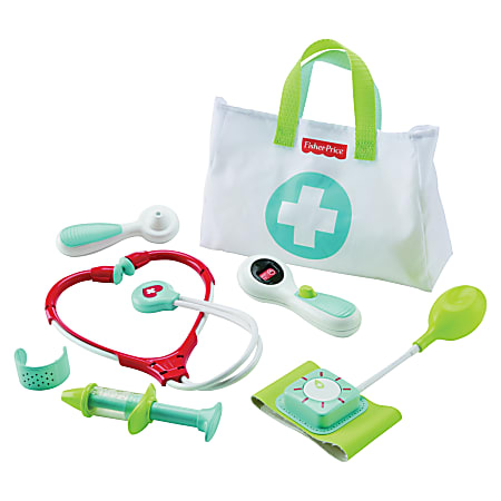 Fisher-Price - Plastic Play Medical Kit - 1 Each - 3 Year to 6 Year - Plastic