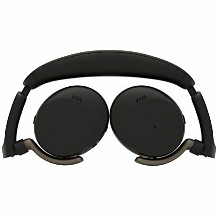 Jabra Evolve3 65 Flex Wired/Wireless Headset, On-Ear, Over-The-Head, Binaural, Supra-Aural, Wireless Charging Pad, Black, 15705444