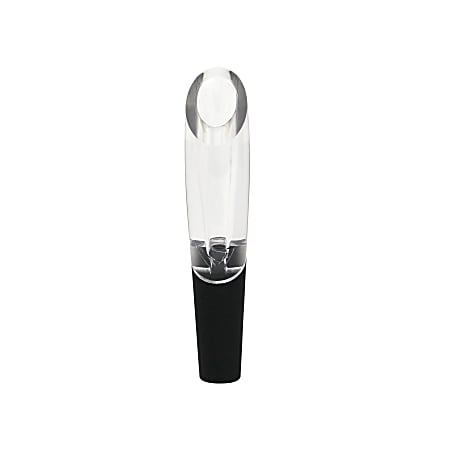 Edgecraft Vinturi On-Bottle Wine Aerator, Black