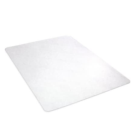 Deflect-O EconoMat Chair Mat For Hard Floors, 36" x 48", Clear