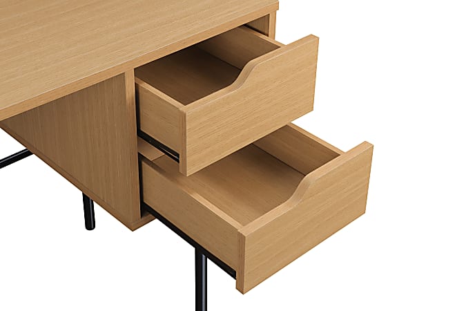 Office depot plank desk discount