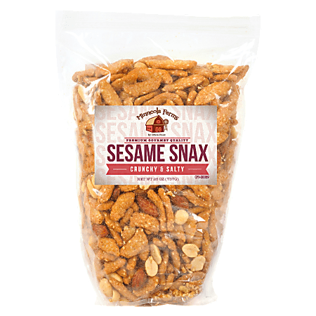 Office Snax Crunchy And Salty Sesame Snax Mix, 26 Oz Bag