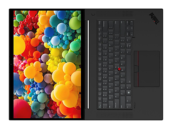 Lenovo® ThinkPad® P1 Gen 5 Laptop, 16" Screen, Intel® Core™ i7, 32GB Memory, 1TB Solid State Drive, Windows®  11, Black
