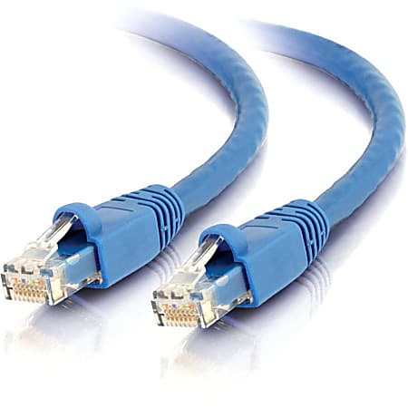 C2G 14ft Cat6a Snagless Unshielded (UTP) Network Patch Cable - Blue