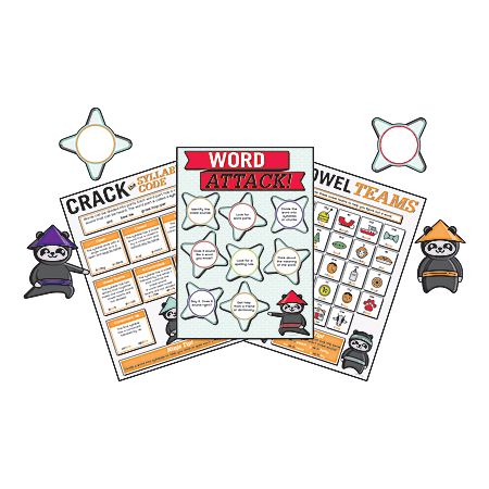 Carson-Dellosa Word Attack Bulletin Board Set, Multicolor, Grades 1-5