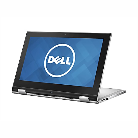 Dell Inspiron 11 3000 Series Convertible Laptop 11.6 Touch Screen Intel  Pentium 4GB Memory 500GB Hard Drive Windows 10 - Office Depot