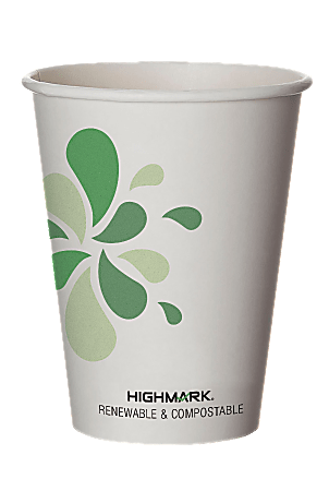 Belgravia 100% Biodegradable & Compostable 8oz,10oz & 12oz Paper Cups 