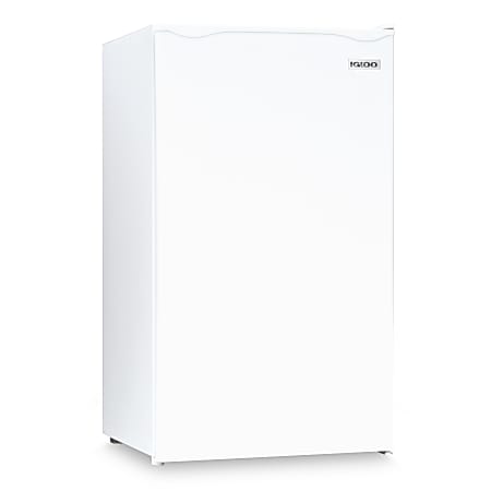 Igloo 3.2 Cu. Ft. Classic Compact Single Door Refrigerator With Freezer, White, Total Qty 1