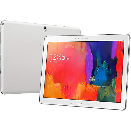 Samsung Galaxy NotePRO SM-P900 64 GB Tablet - 12.2" - Wireless LAN - Samsung Exynos 5 Octa Quad-core (4 Core) 1.90 GHz - White