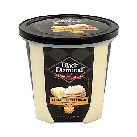 Black Diamond Extra-Sharp Cheddar Spread, 24-Oz Tub