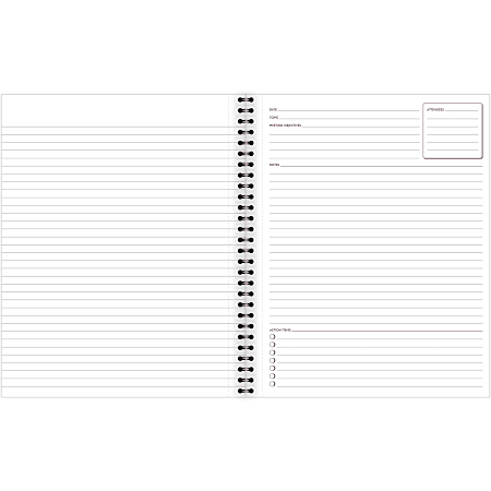 Pack Of 2 Cambridge Limited Meeting Planner 06132 