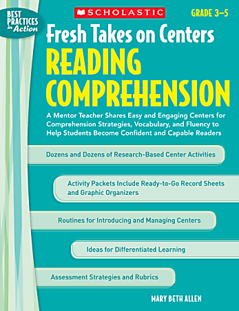 Scholastic Fresh Takes On Centers: Reading Comprehension