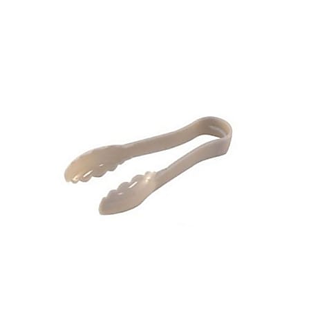 Cambro Camwear® Plastic Tongs, 9", Beige