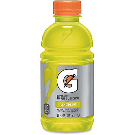 Gatorade Sports Drink - 12 fl oz (355 mL) - Bottle - 24 / Carton